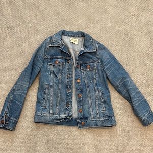 Madewell classic fit denim jacket